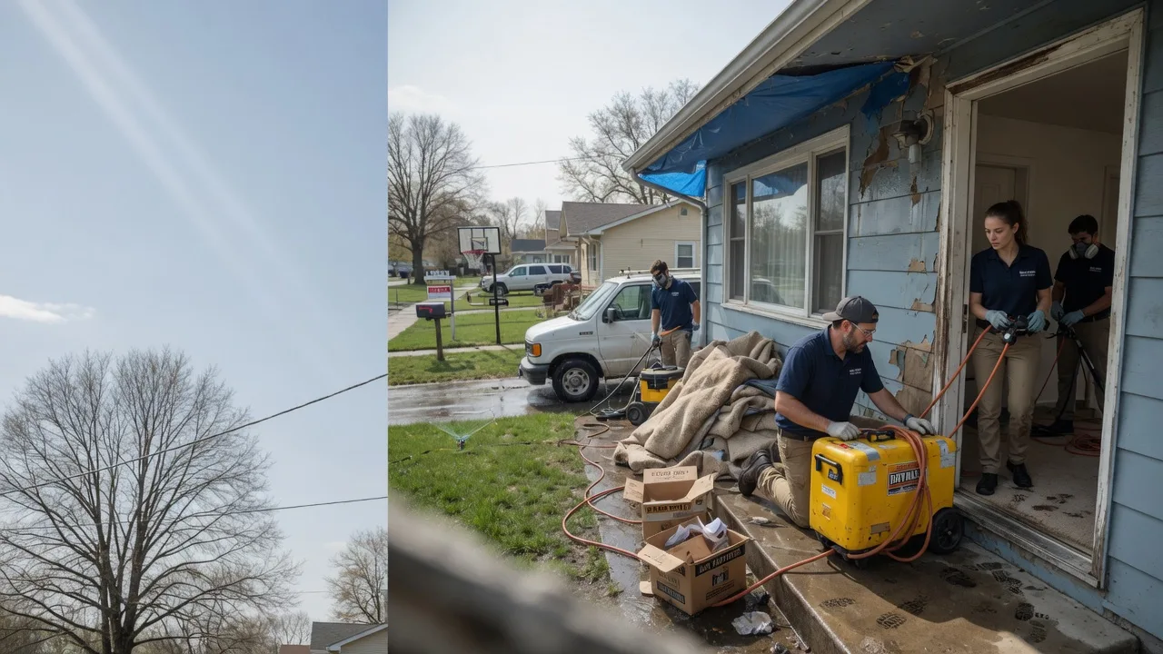 Basement Flood Cleanup in Larslan, MT near me